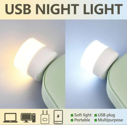Essenxialz - Portable Mini USB LED NIGHT LIGHT BULBS